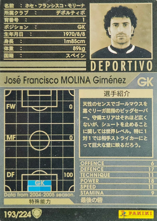 José Francisco Molina - European Clubs - WCCF 04/05