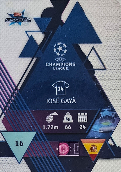 José Gayà - Topps Crystal UEFA Champions League 19/20