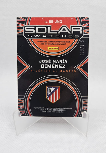 José Maria Giménez /125 - Parche - Obsidian Soccer 24/25