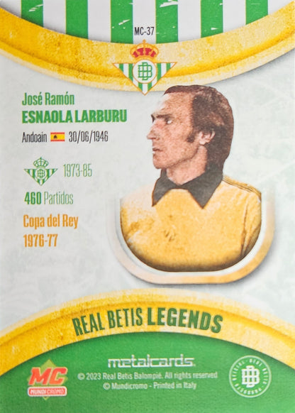 José Ramón Esnaola - Legend Metalcard - La vida en verde 2023