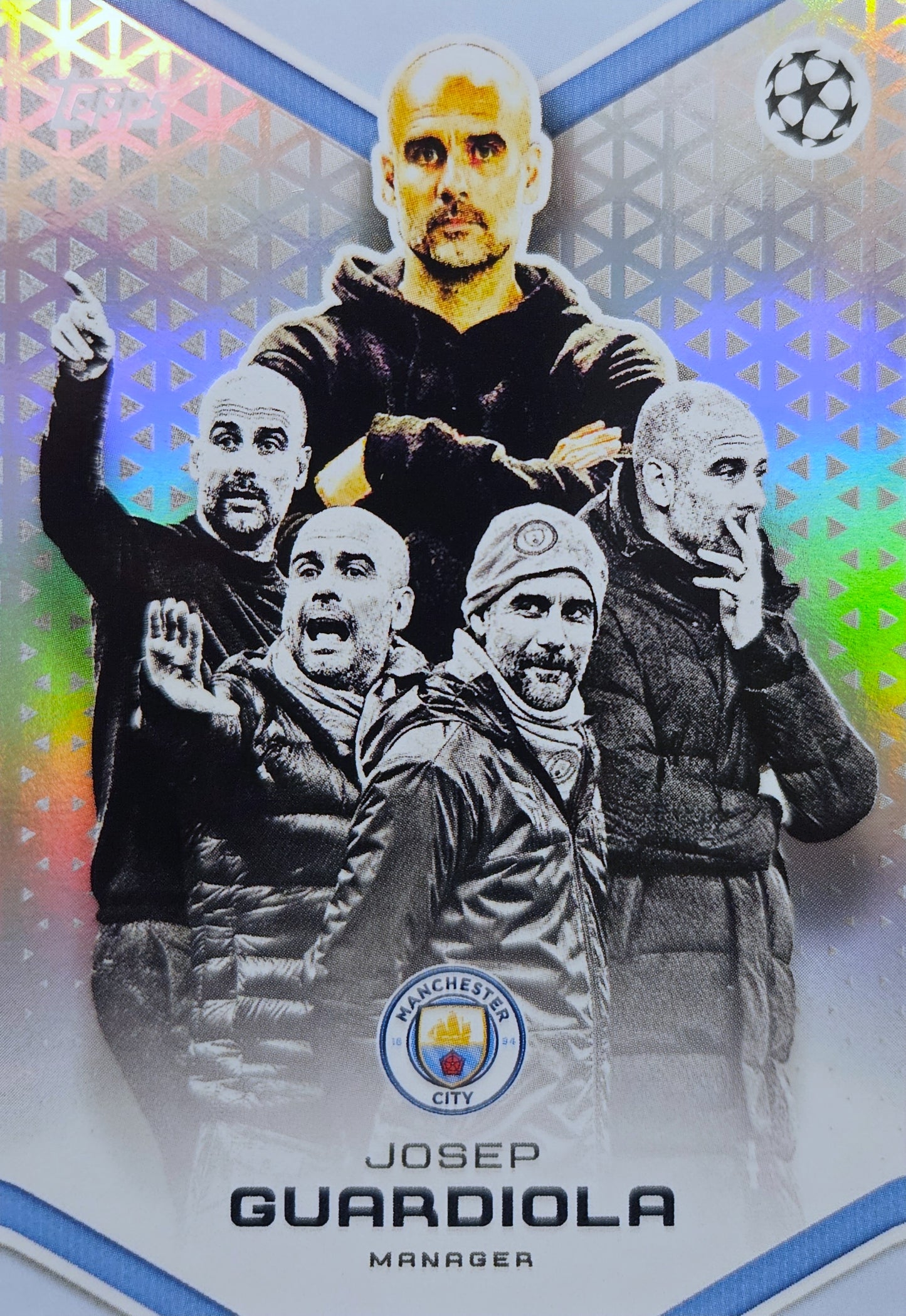 Josep Guardiola - Manager - Topps Grealish Platinum Curated Set 22/23