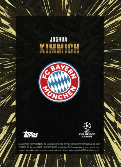 Joshua Kimmich - Topps Gold UEFA Club Competitions 23/24