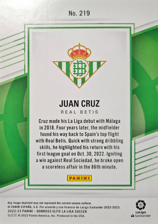 Juan Cruz (RC) - Donruss Elite LaLiga 22/23