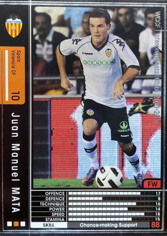 Juan Mata - Intercontinental Clubs - WCCF 10/11