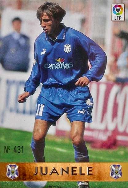 Juanele - El mejor 1996/97 - Las Fichas de la Liga 97/98