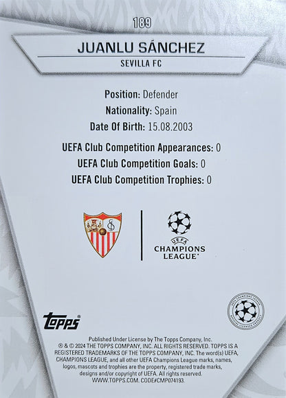 Juanlu Sánchez (RC) - Exclusive - SuperStars UEFA Club Competitions 23/24