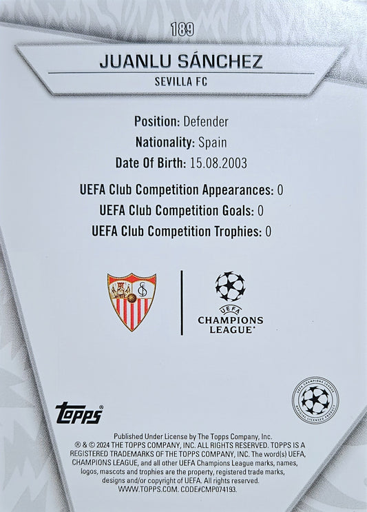 Juanlu Sánchez (RC) - Exclusive - SuperStars UEFA Club Competitions 23/24
