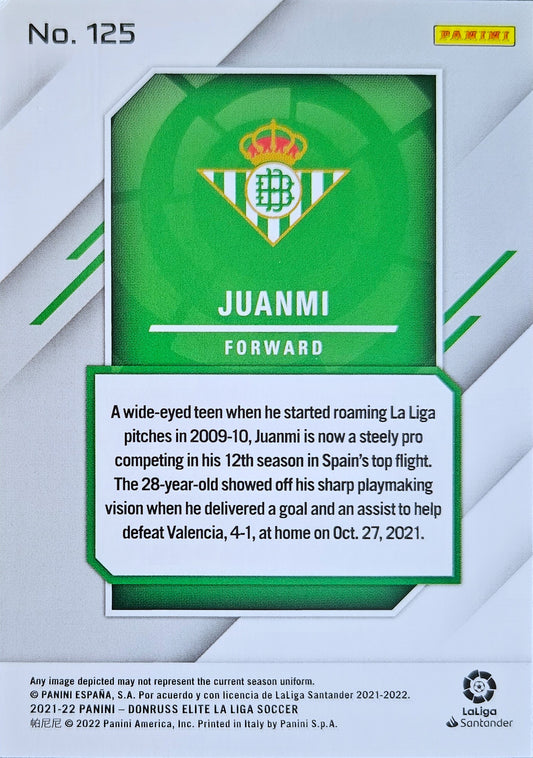 Juanmi - Red Parallel Explosive - Donruss Elite LaLiga 21/22