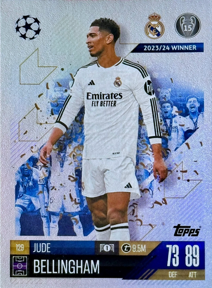 Jude Bellingham - 23/24 Winner - Match Attax Extra UEFA Club Competitions 24/25