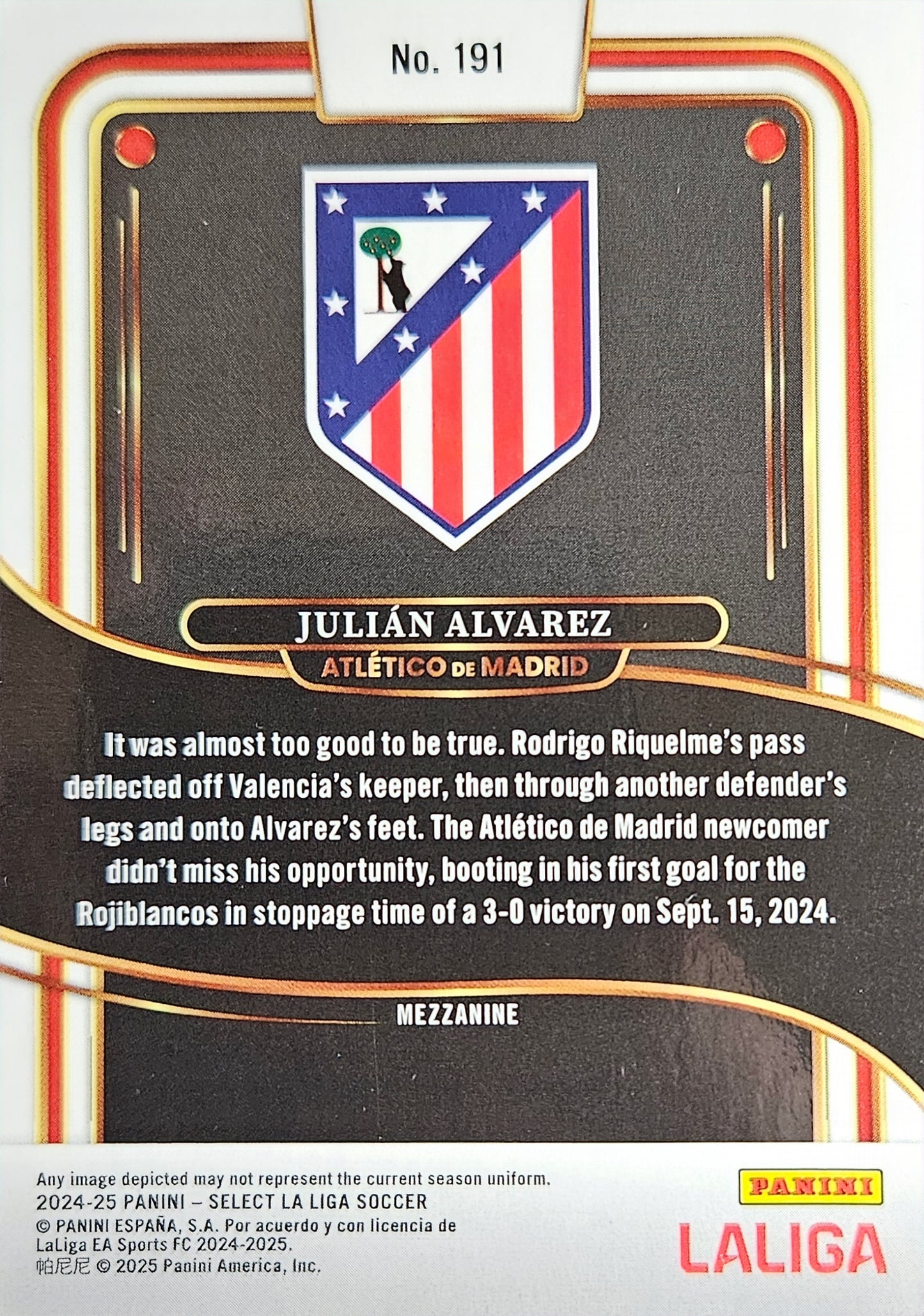 Julián Álvarez - Mezzanine - Select LaLiga 24/25