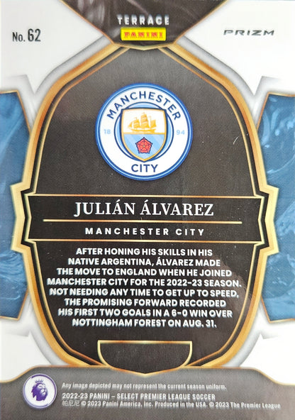 Julián Álvarez (RC) - Terrace Purple - Select Premier League 22/23
