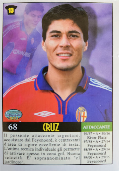 Julio Ricardo Cruz - Las Fichas del Calcio 2001