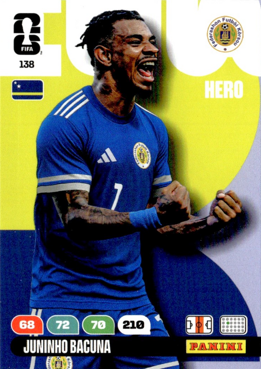 Juninho Bacuna - Hero - Adrenalyn XL FIFA World Cup 2026