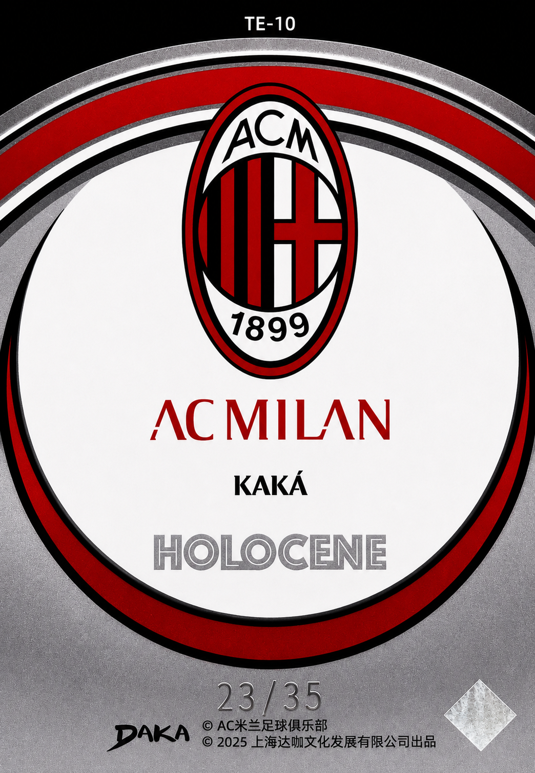 Kaká /35 - Holocene - Daka AC Milan One & Two