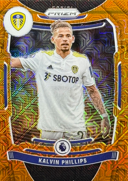 Kalvin Phillips - Mojo Orange - Prizm Premier League 21/22