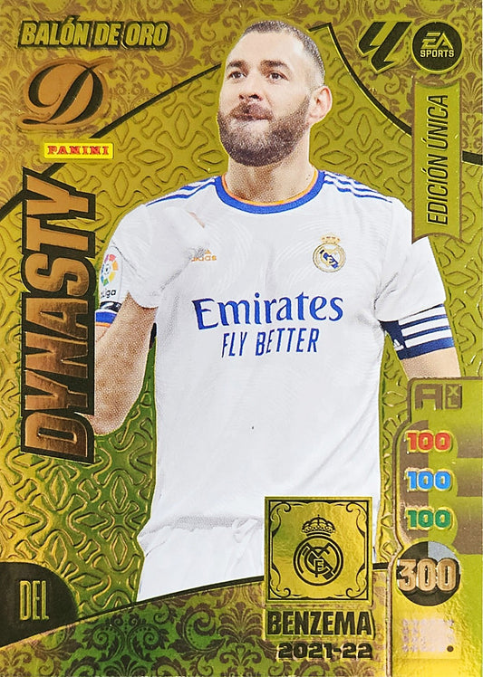 Karim Benzema - Balón de Oro Dynasty - Adrenalyn XL LaLiga 24/25