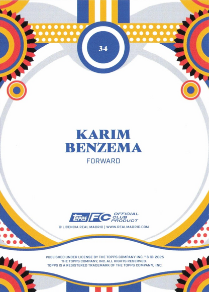 Karim Benzema - Team Set Real Madrid 24/25