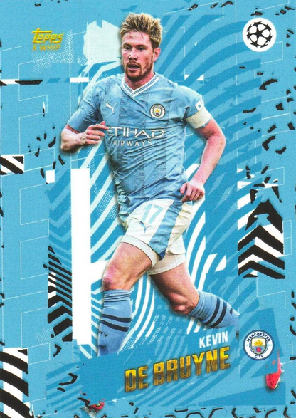Kevin De Bruyne - Elite - Topps Gold UEFA Club Competitions 23/24