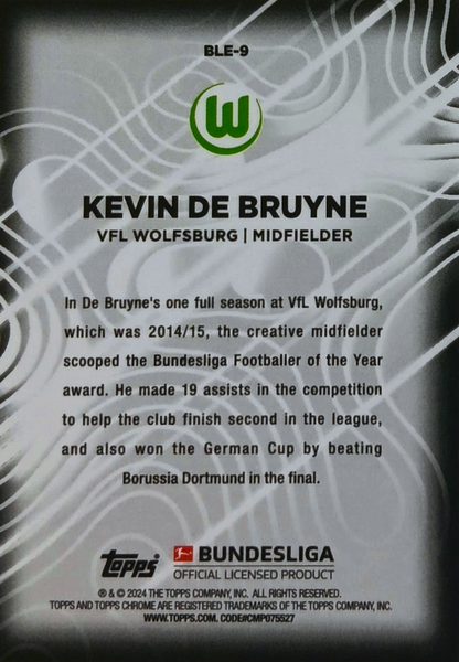 Kevin De Bruyne - Bundesliga 60th Anniversary Celebration Edition 23/24