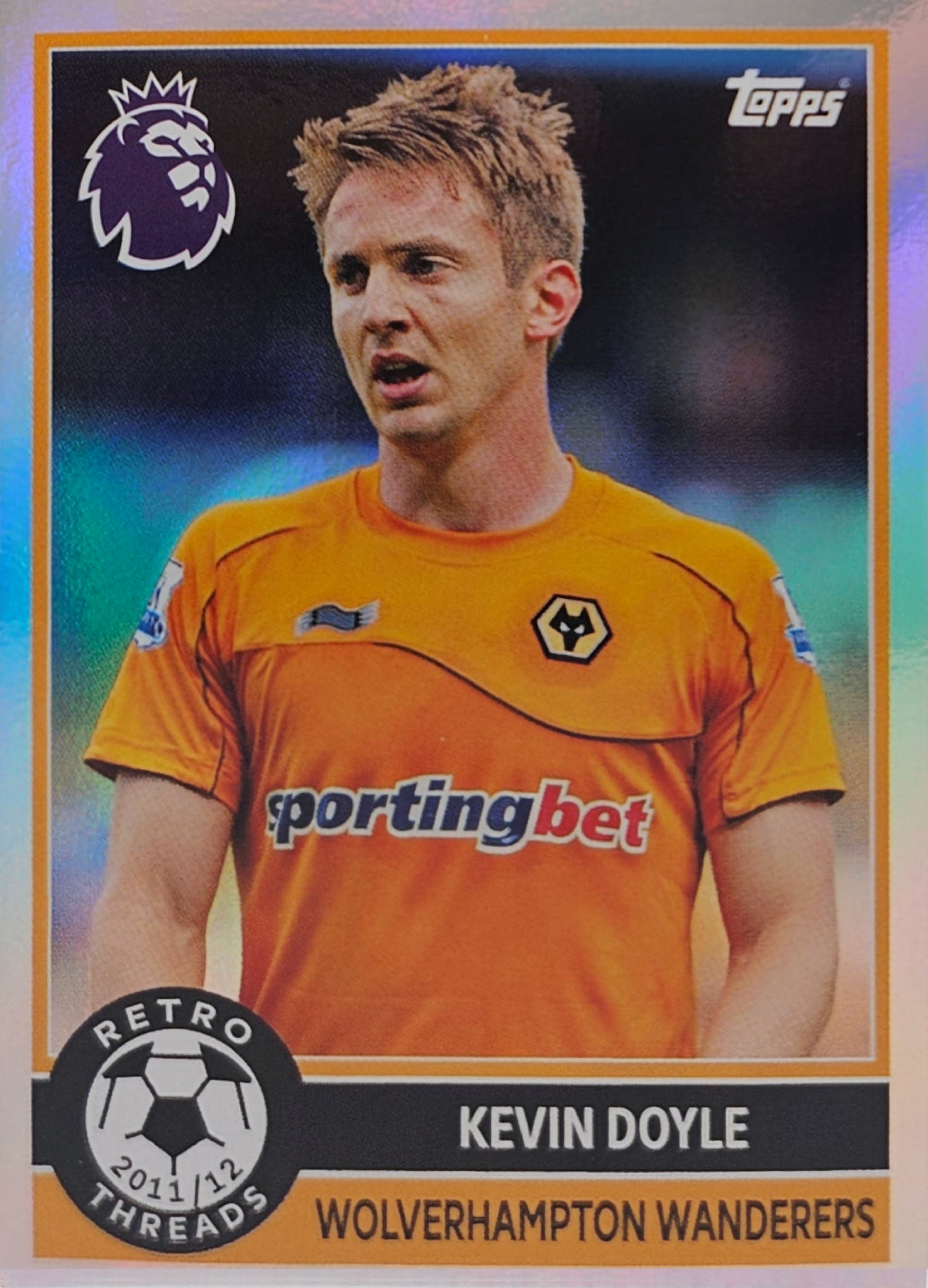Kevin Doyle - Retro Threads - Topps Premier League 2026