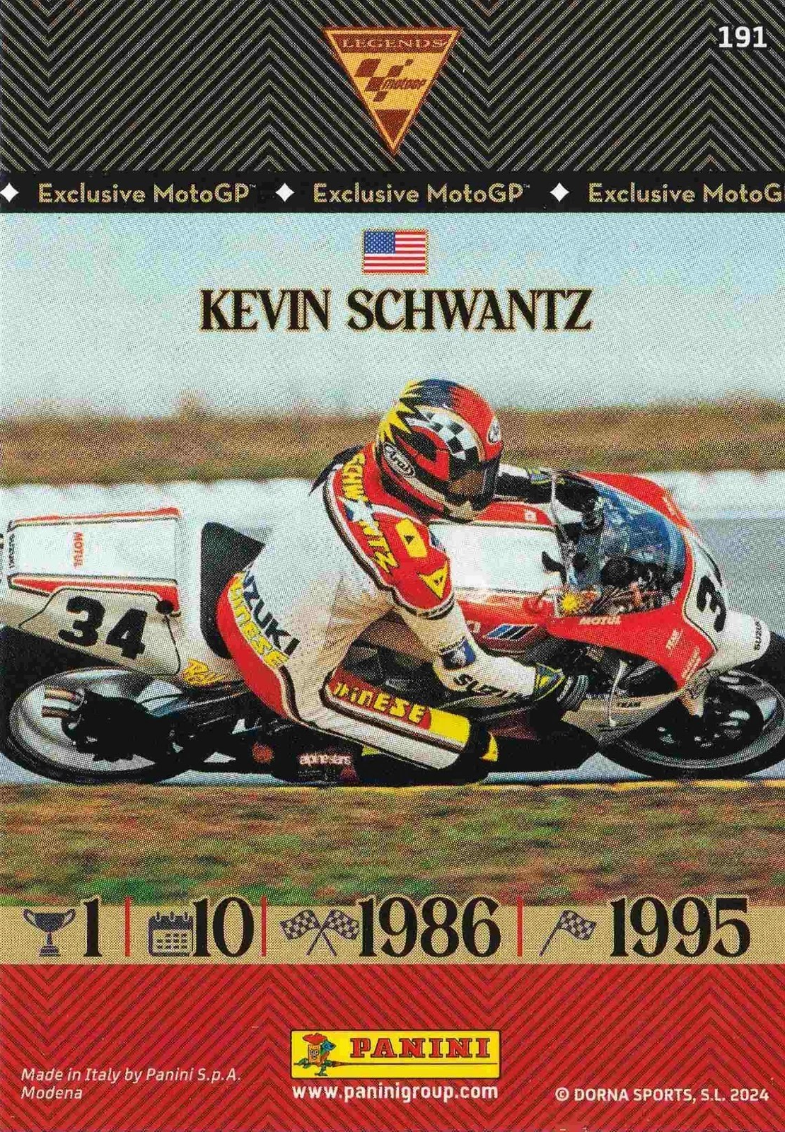 Kevin Schwantz - Legends - MotoGP 2024 75th Anniversary