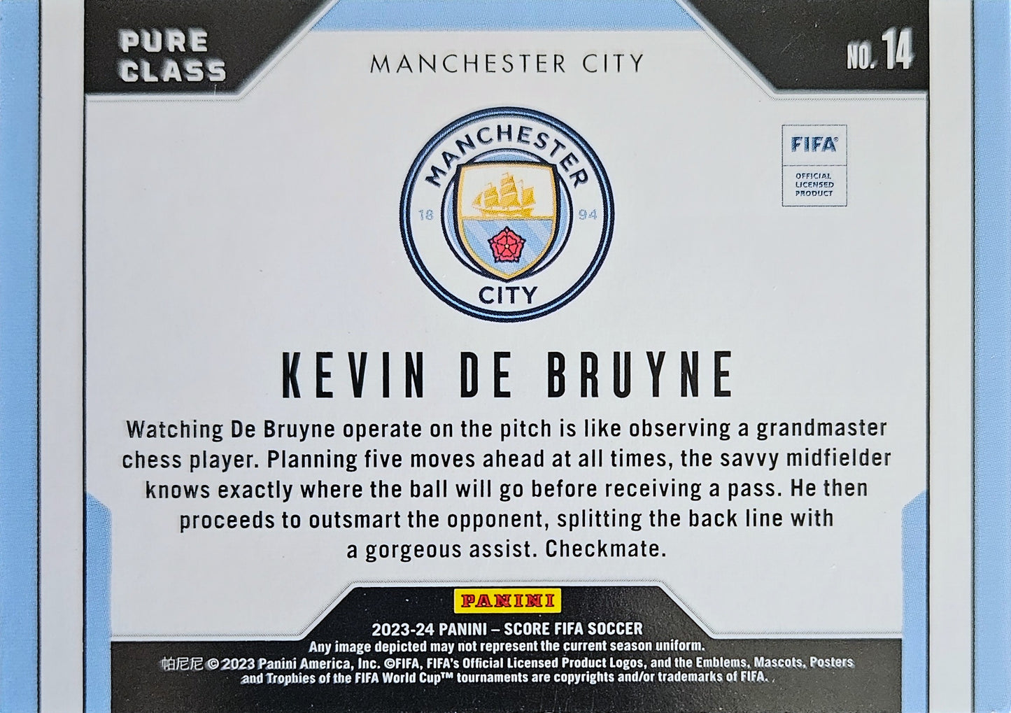 Kevin De Bruyne - Pure Class - Score FIFA Soccer 23/24