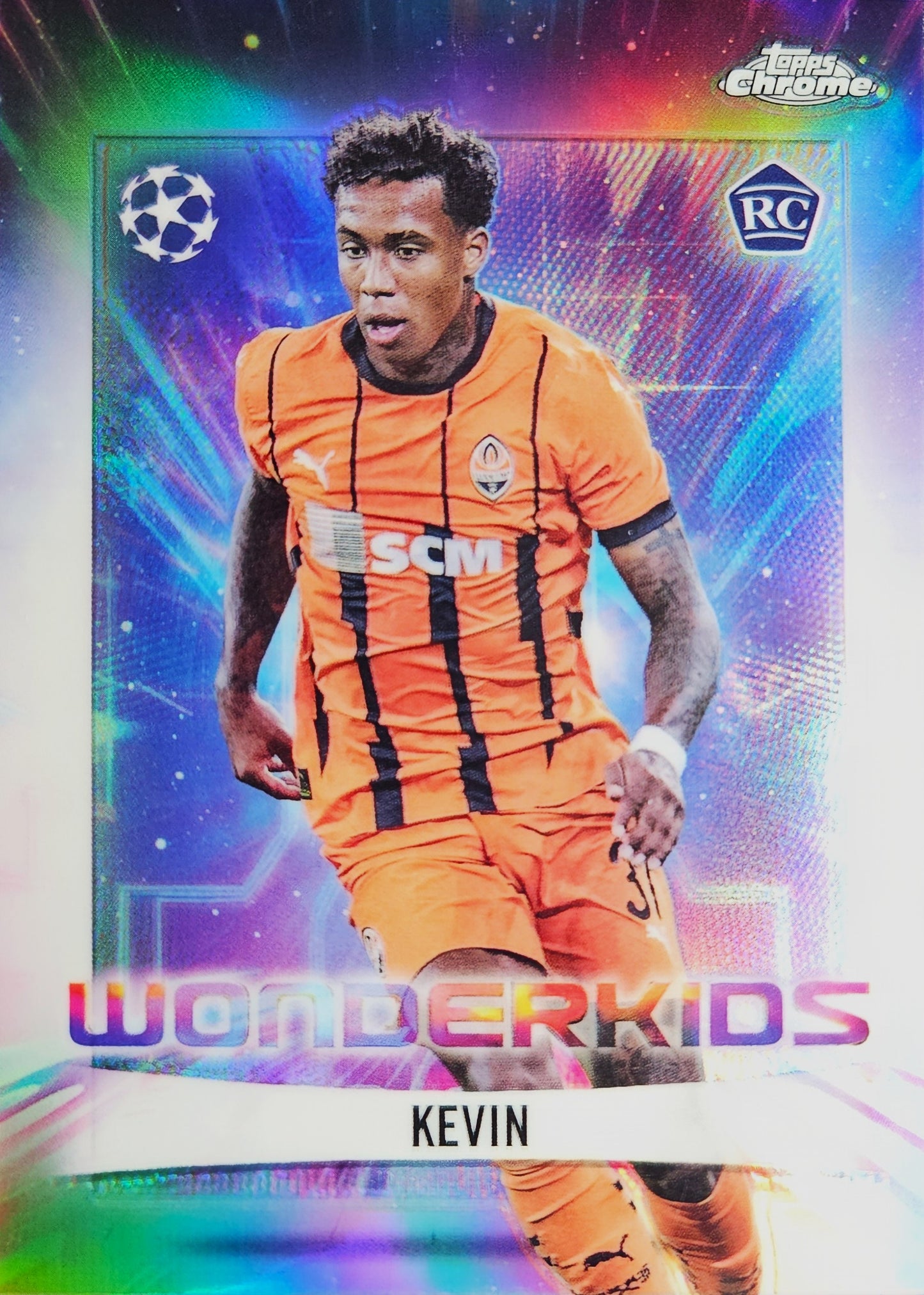 Kevin (RC) - Wonderkids - Topps Chrome UEFA Club Competitions 24/25