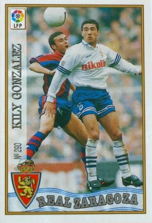 Kily González - Las Fichas de la Liga 97/98