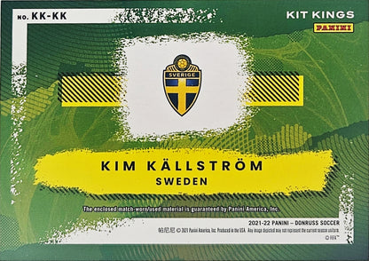 Kim Källström - Parche - Kit Kings - Donruss Soccer 21/22