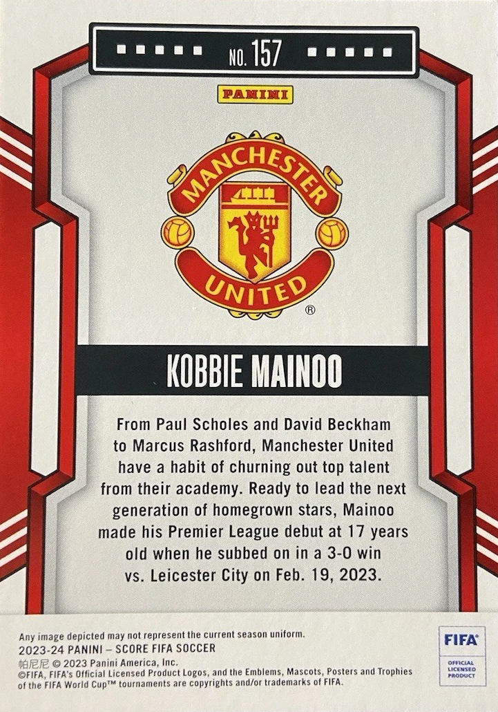 Kobbie Mainoo (RC) - Score FIFA Soccer 23/24
