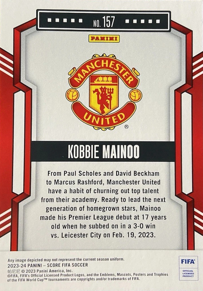 Kobbie Mainoo (RC) - Score FIFA Soccer 23/24