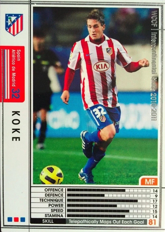 Koke - Intercontinental Clubs - WCCF 10/11