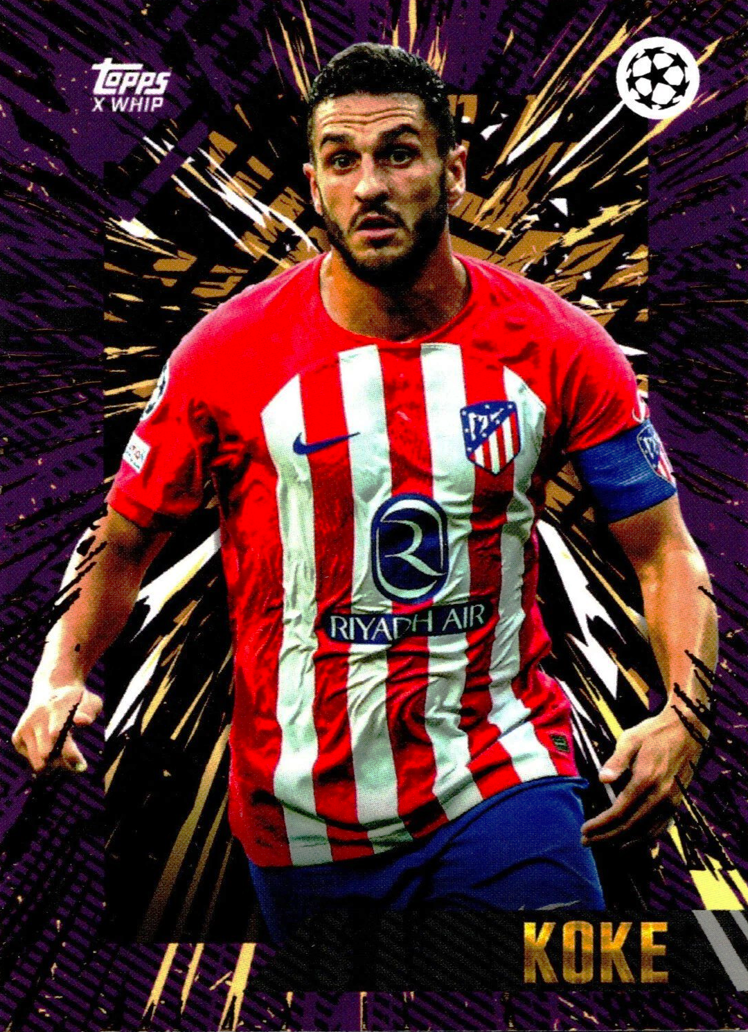 Koke - Topps Gold UEFA Club Competitions 23/24