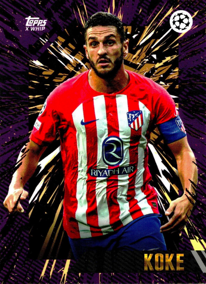 Koke - Topps Gold UEFA Club Competitions 23/24