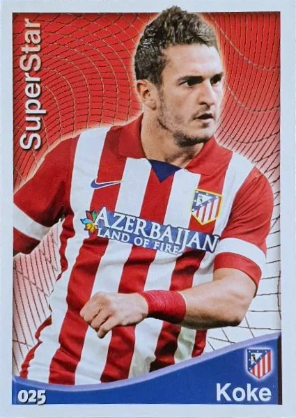 Koke - SuperStar - Las Fichas Quiz de la Liga 2015