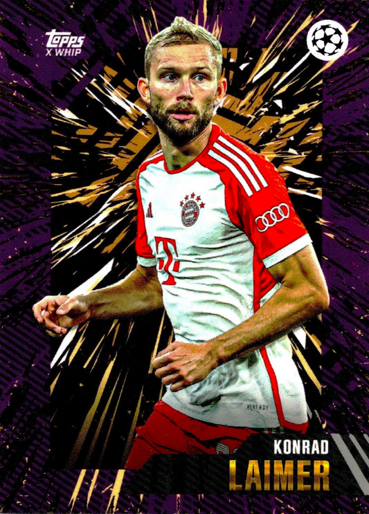 Konrad Laimer - Topps Gold UEFA Club Competitions 23/24