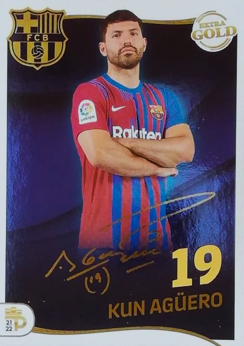 Kun Agüero - Extra Gold - Podium Barcelona 21/22