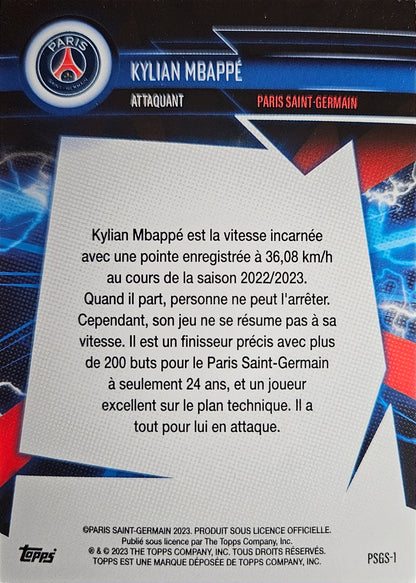 Kylian Mbappé /399 - Fan Set Paris Saint-Germain 23/24