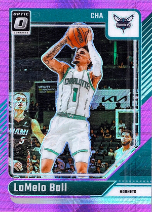 LaMelo Ball - Pink Hyper Prizm - Donruss Optic Basketball 24/25