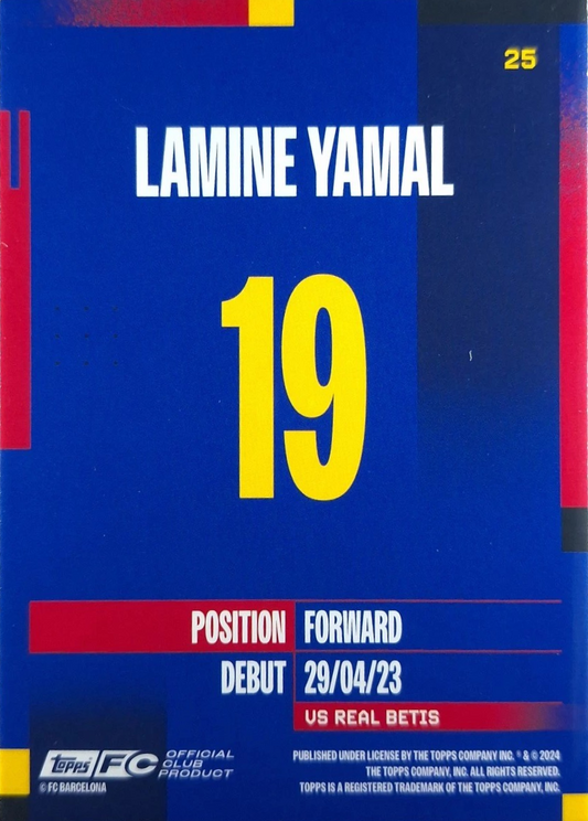 Lamine Yamal - Team Set Barcelona 24/25