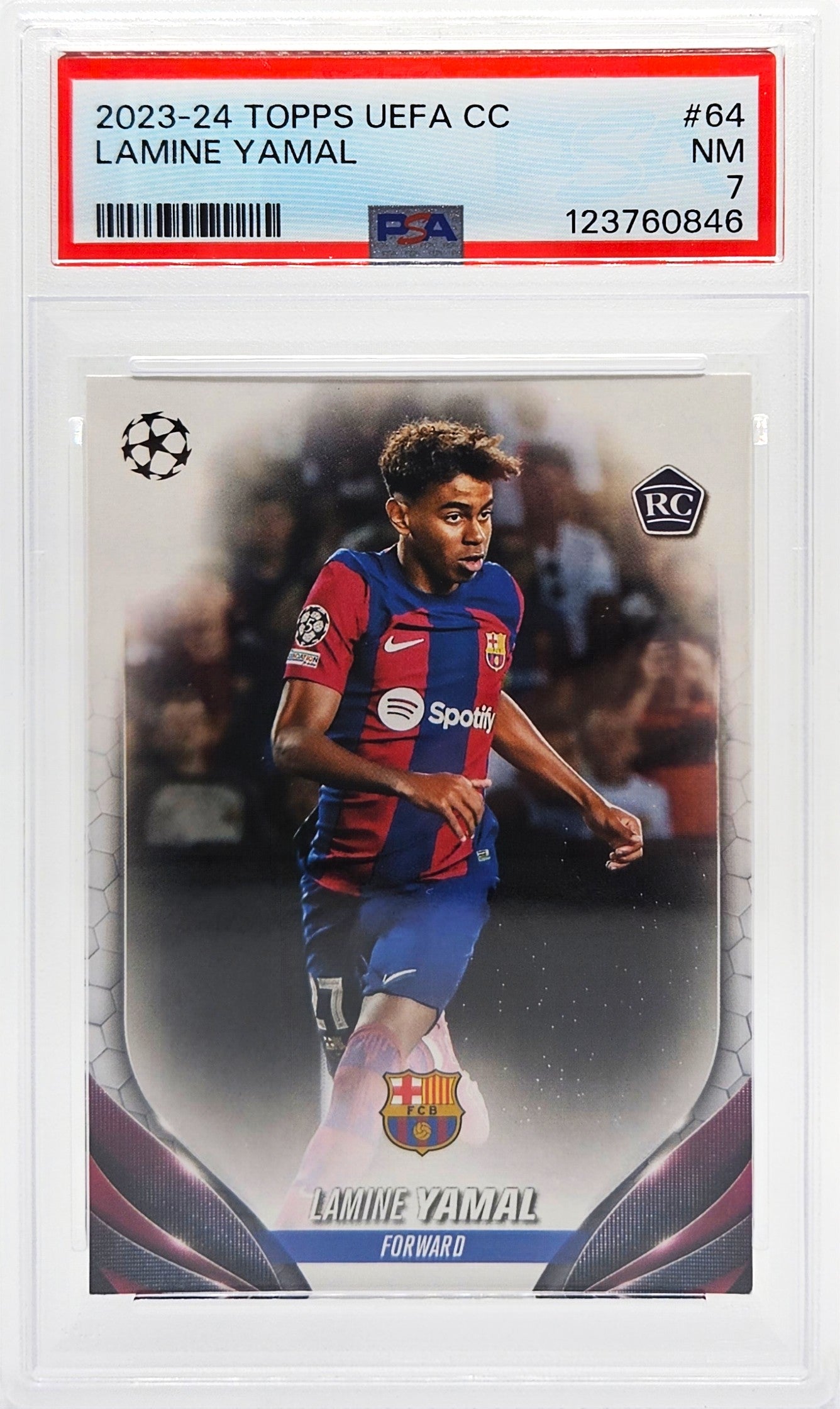 Lamine Yamal (RC) - PSA 7 - UEFA Club Competitions 23/24