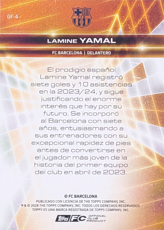 Lamine Yamal - Golden Future - Fan Set Barcelona 23/24