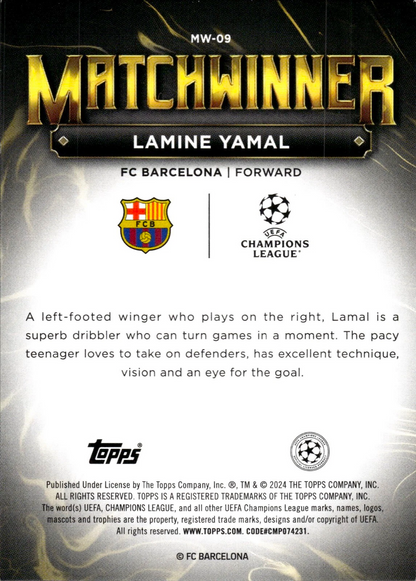 Lamine Yamal (RC) - Matchwinner - SuperStars 23/24