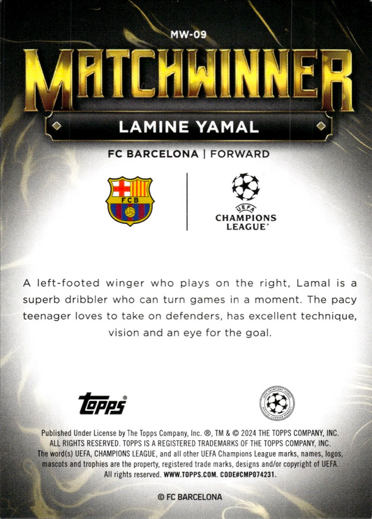 Lamine Yamal (RC) - Matchwinner - SuperStars 23/24