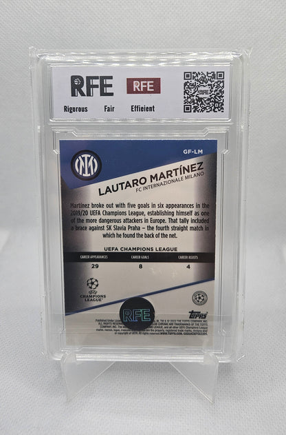 Lautaro Martínez - RFE 9 - Goal Force - Stadium Club Chrome UEFA Champions League 22/23