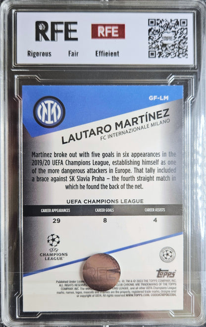 Lautaro Martínez - RFE 9 - Goal Force - Stadium Club Chrome UEFA Champions League 22/23