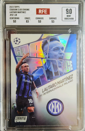 Lautaro Martínez - RFE 9 - Goal Force - Stadium Club Chrome UEFA Champions League 22/23