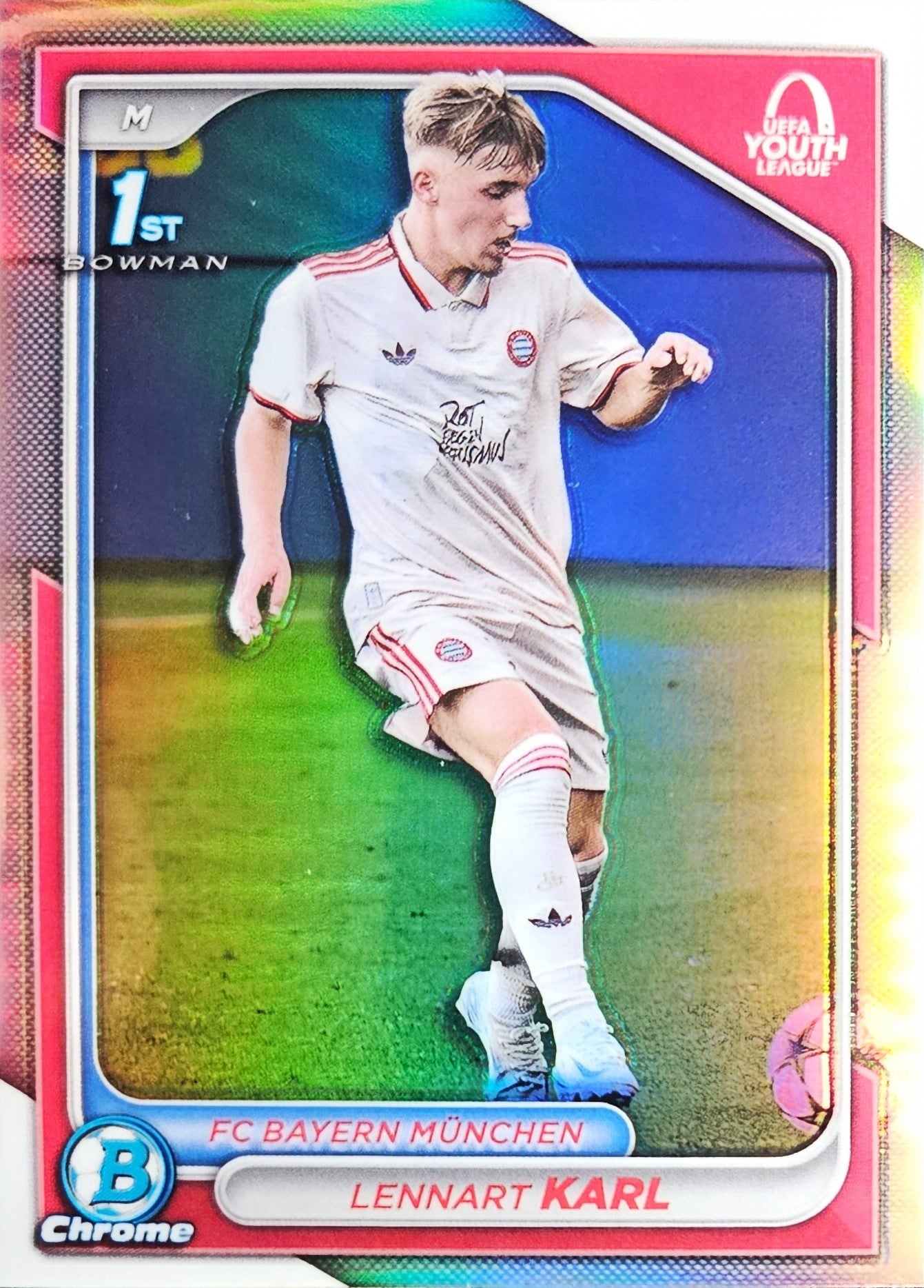 Lennart Karl - Topps Chrome Bowman 1st UEFA Youth League