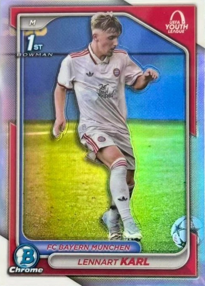 Lennart Karl - 1st Bowman - Bowman Chrome UEFA Youth League 2025