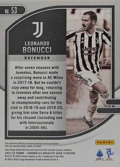 Leonardo Bonucci /399 - Parche - Chronicles Absolute Serie A